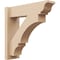 Ekena Millwork 5 1/2-in W x 18-in D x 18-in H Balboa Trad Rough Cedar Woodgrain TimberThane Outlooker, Primed Tan OUTUR055X18X18BOA04RCPR - alternate 1